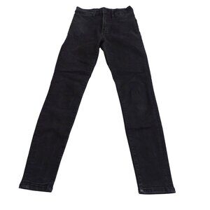 Kendall and Kylie Skyscraper Black Denim High Rise Skinny Jeans Women Size 3/26